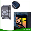Wasserdichter Solarwand-Lampen ABS Solar-LED Weg-Licht-Garten-Gang-Zaun im Freien beleuchtet
